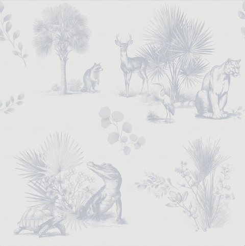 Wild Palmetto Toile