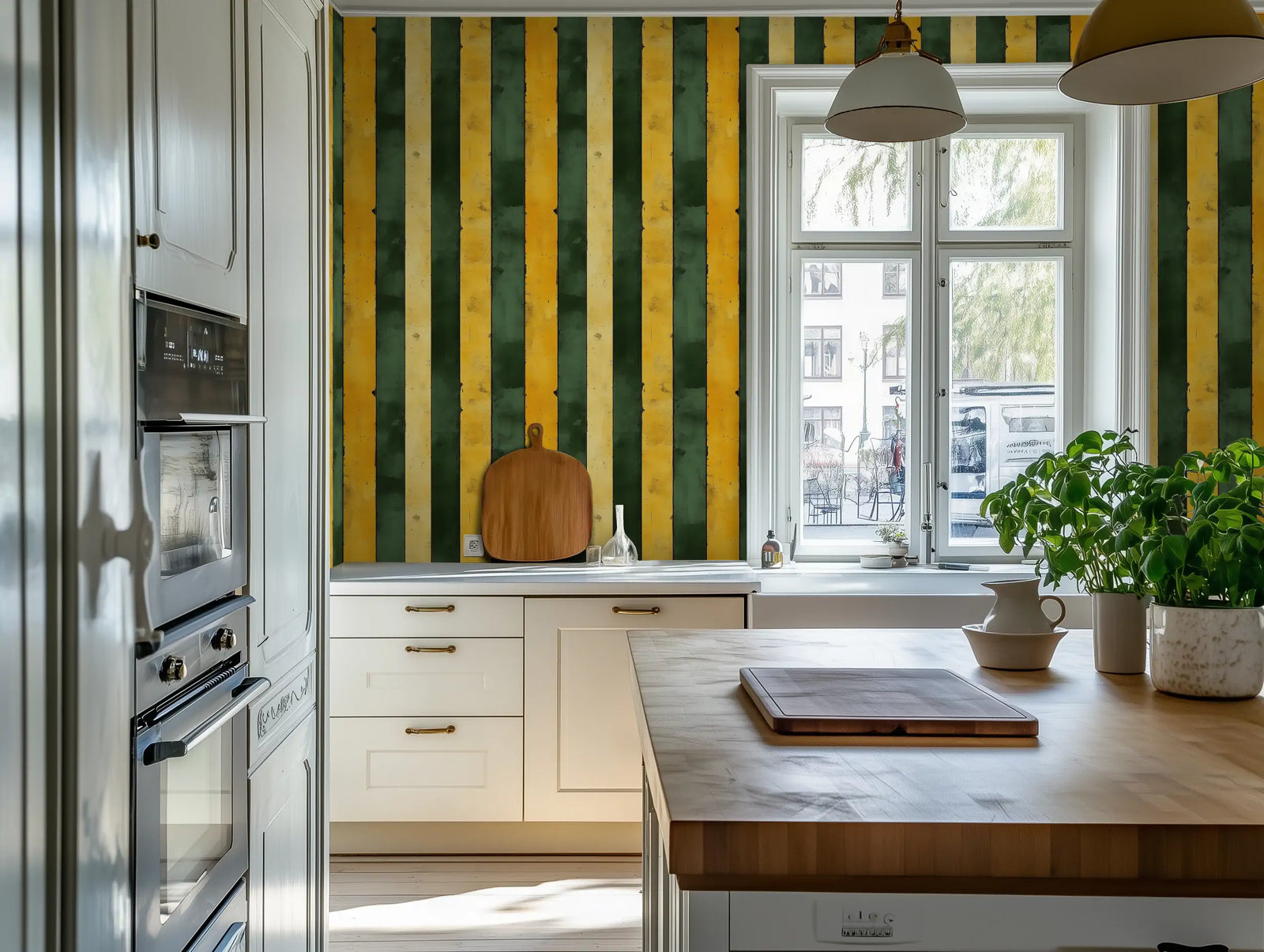 Olive Grove Stripes