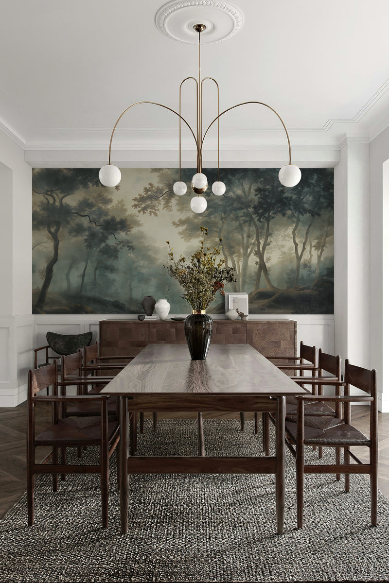 Forest Wallpaper Mural Wallcovering Nature Wild Palace Art 