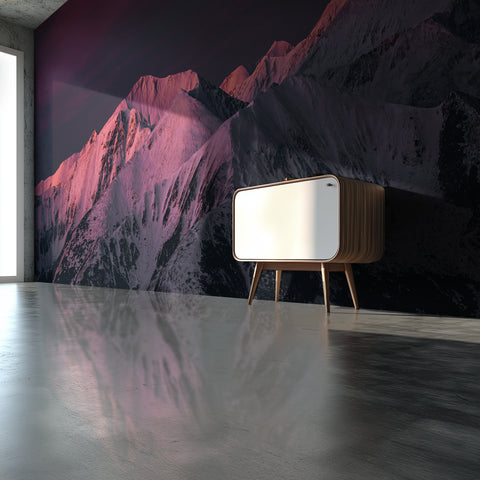 The Mountains Drenched in Wine
