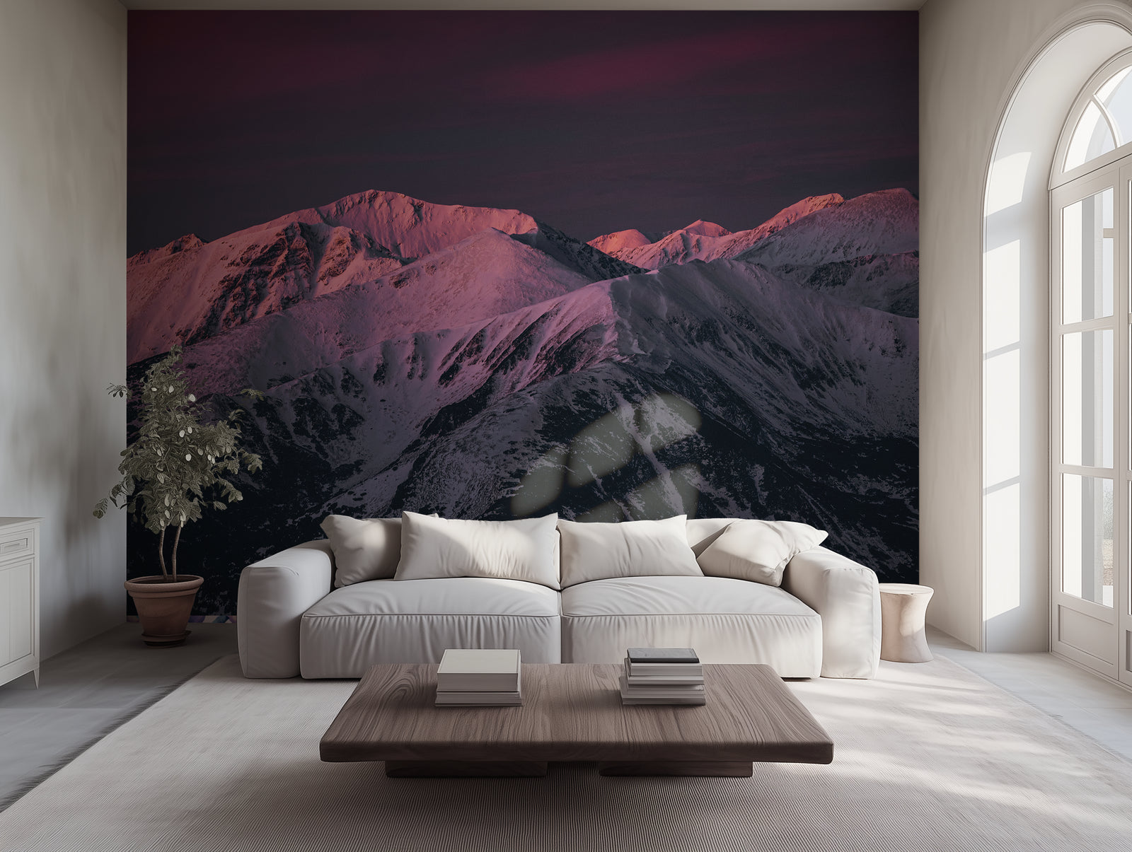 The Mountains Drenched in Wine