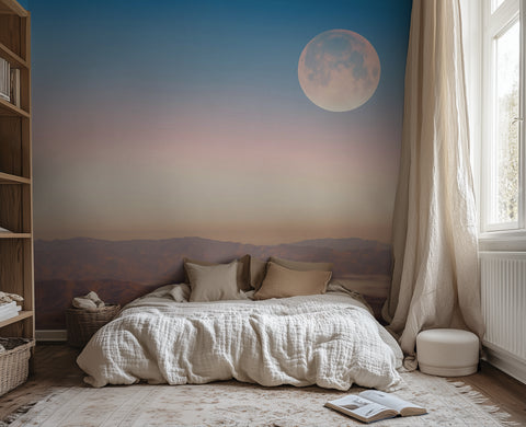 Moonrise Over Dust