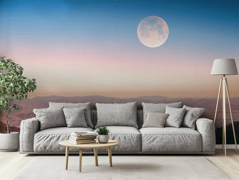 Moonrise Over Dust