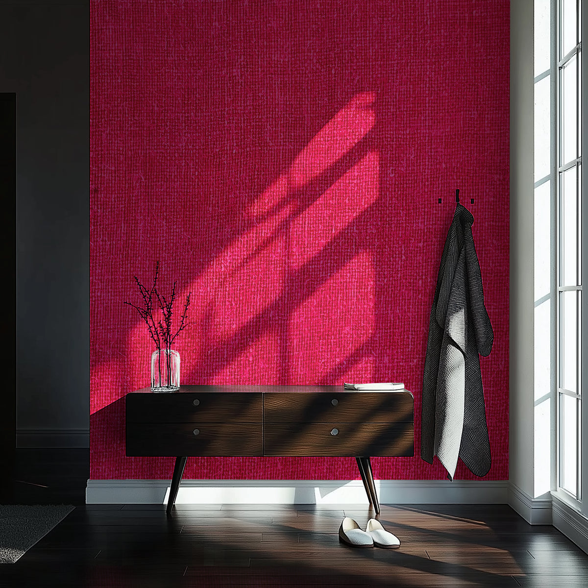 Pink Loom Textile