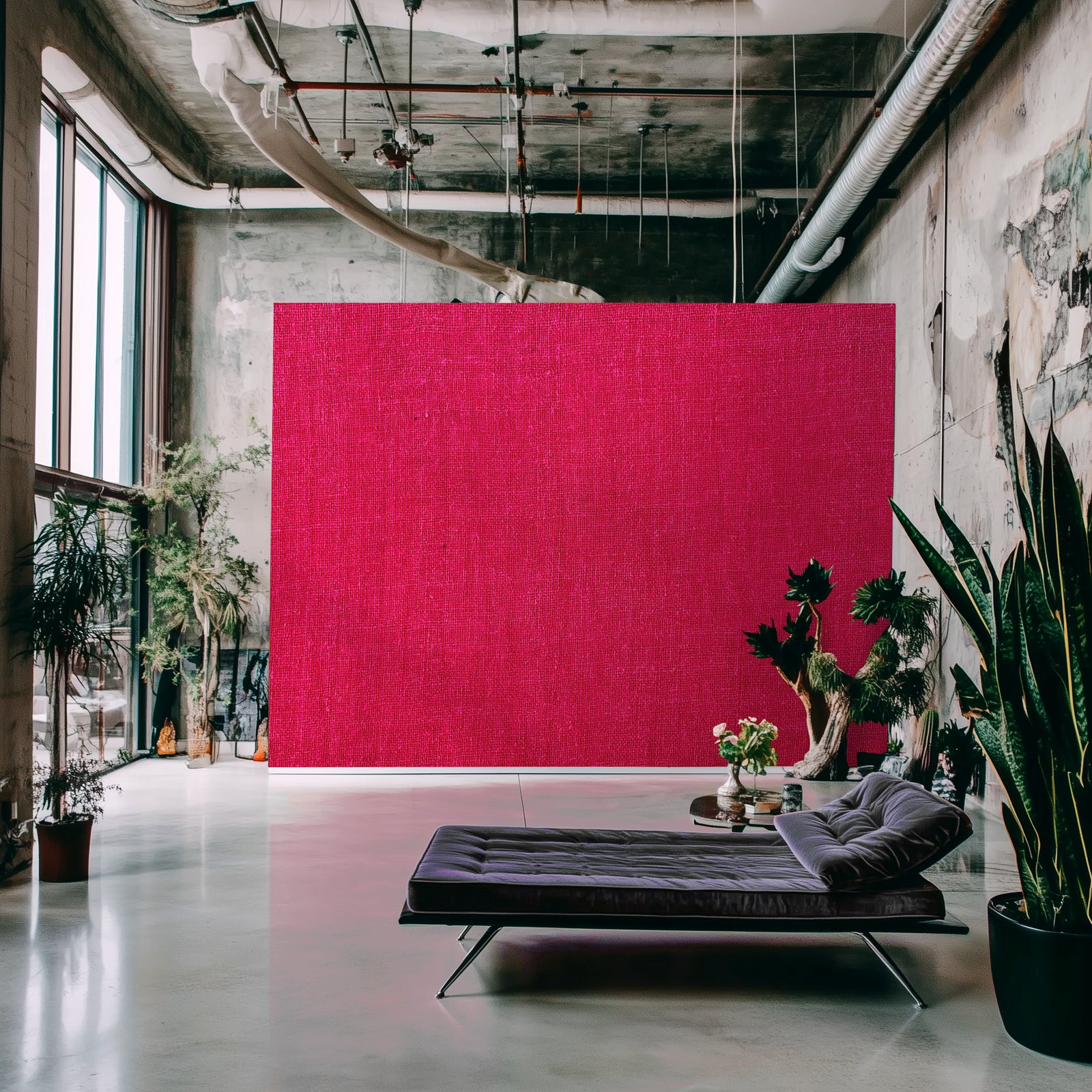 Pink Loom Textile
