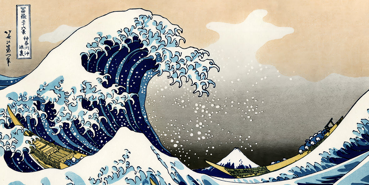 The Great Wave off Kanagawa – Katsushika Hokusai (c. 1831)
