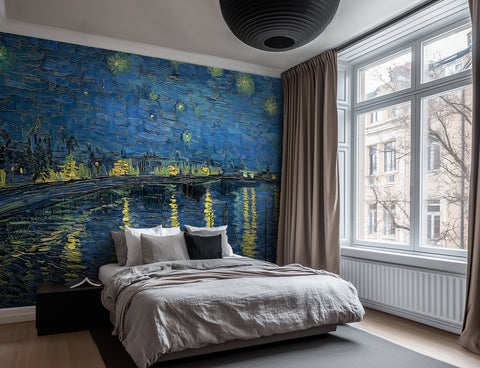 Starry Night Over the Rhône – Van Gogh
