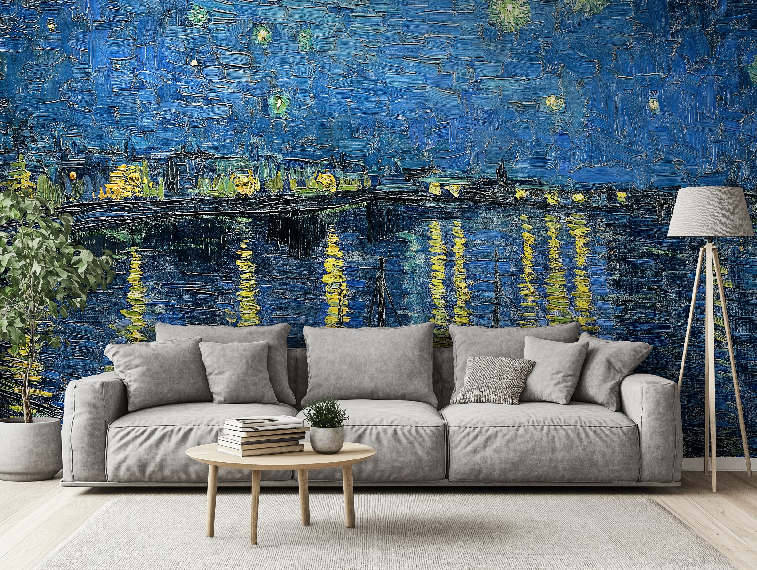 Starry Night Over the Rhône – Van Gogh