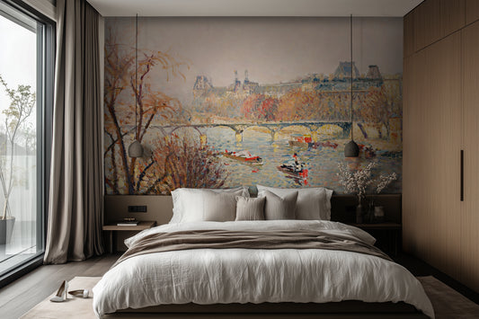 The Louvre - Pissarro