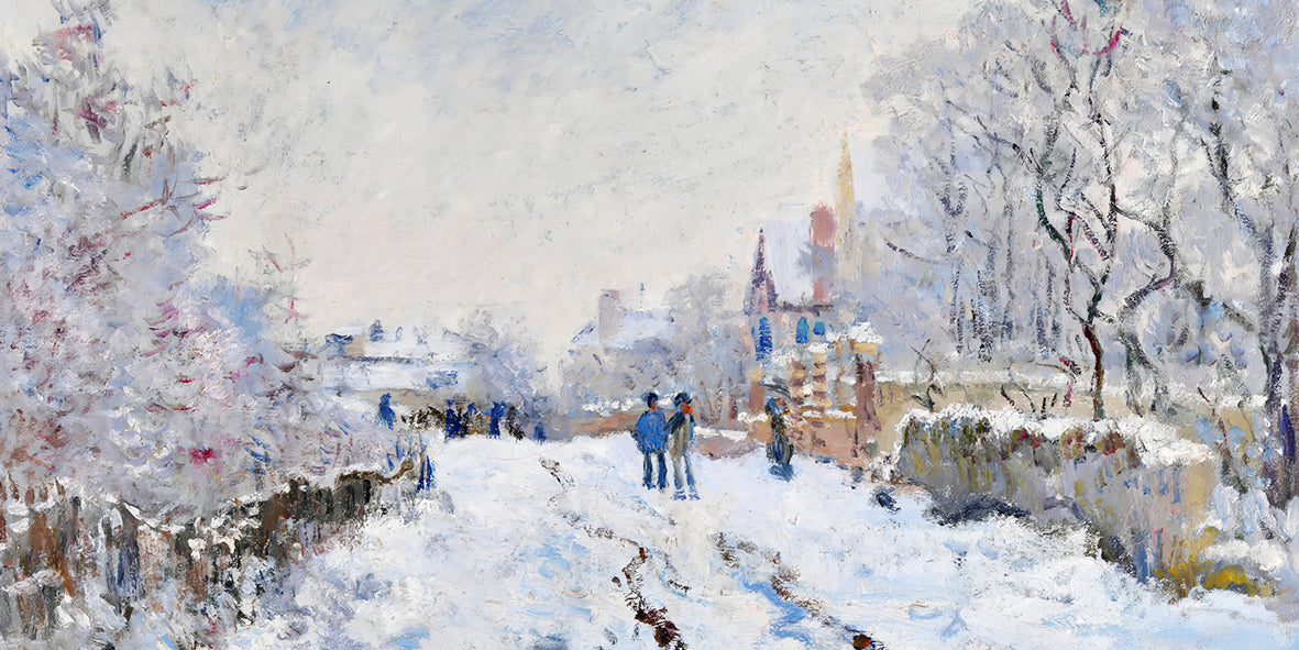 Snow at Argenteuil – Claude Monet (1875)
