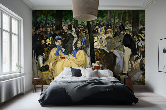 Music in the Tuileries – Manet