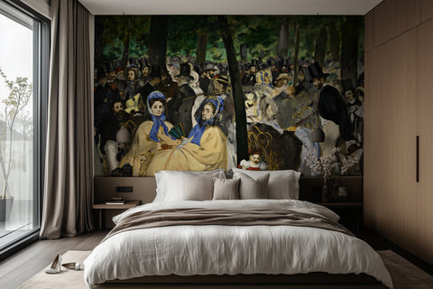 Music in the Tuileries – Manet