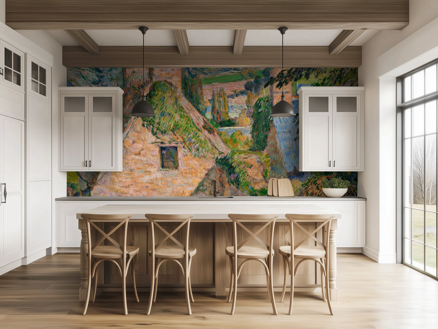 The Field of Derout-Lollichon – by Paul Gauguin (1886)
Vintage Art Wallpaper Mural