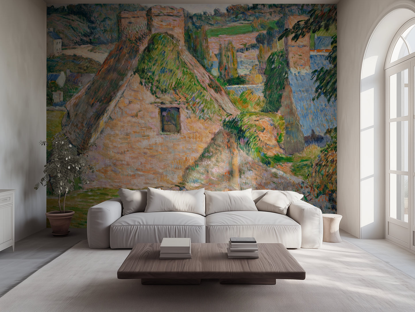 The Field of Derout-Lollichon – by Paul Gauguin (1886)
Vintage Art Wallpaper Mural