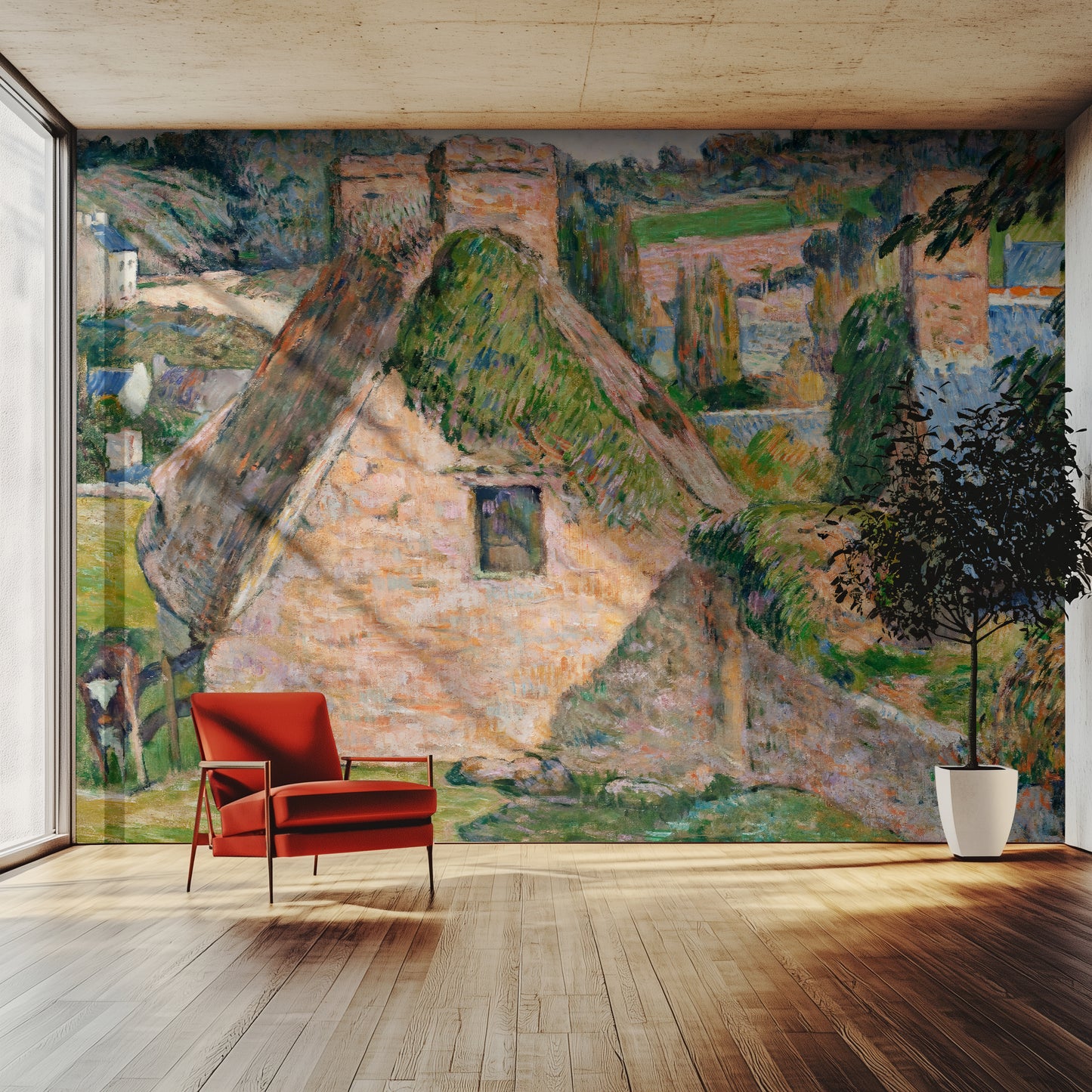 The Field of Derout-Lollichon – by Paul Gauguin (1886)
Vintage Art Wallpaper Mural