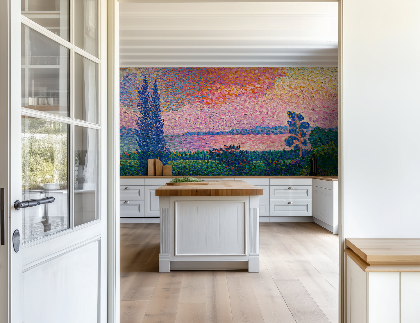 The Pink Cloud – by Henri-Edmond Cross (c. 1896)