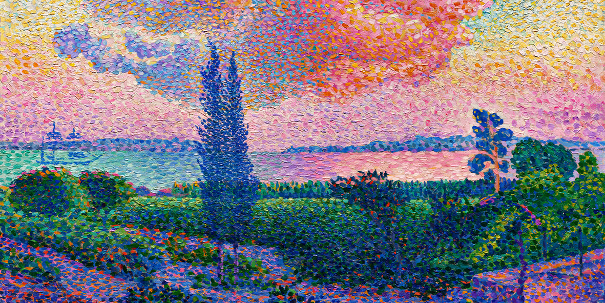 The Pink Cloud – by Henri-Edmond Cross (c. 1896)