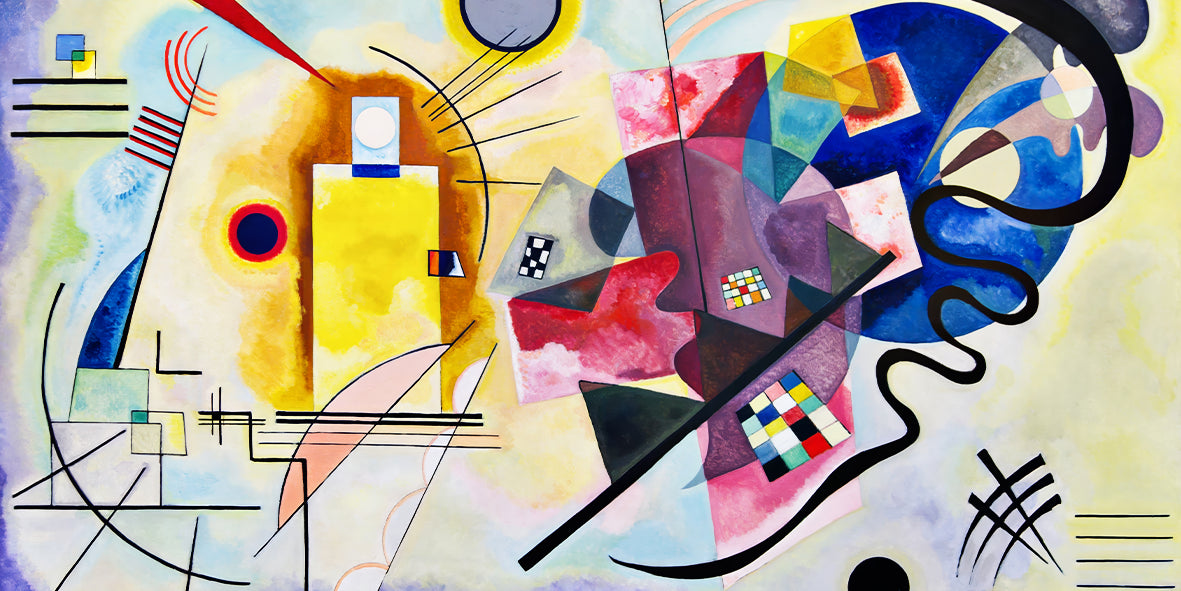 Yellow-Red-Blue – by Wassily Kandinsky (1925)