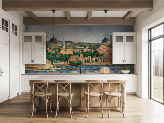 The Village of L'Estaque  – Cézanne