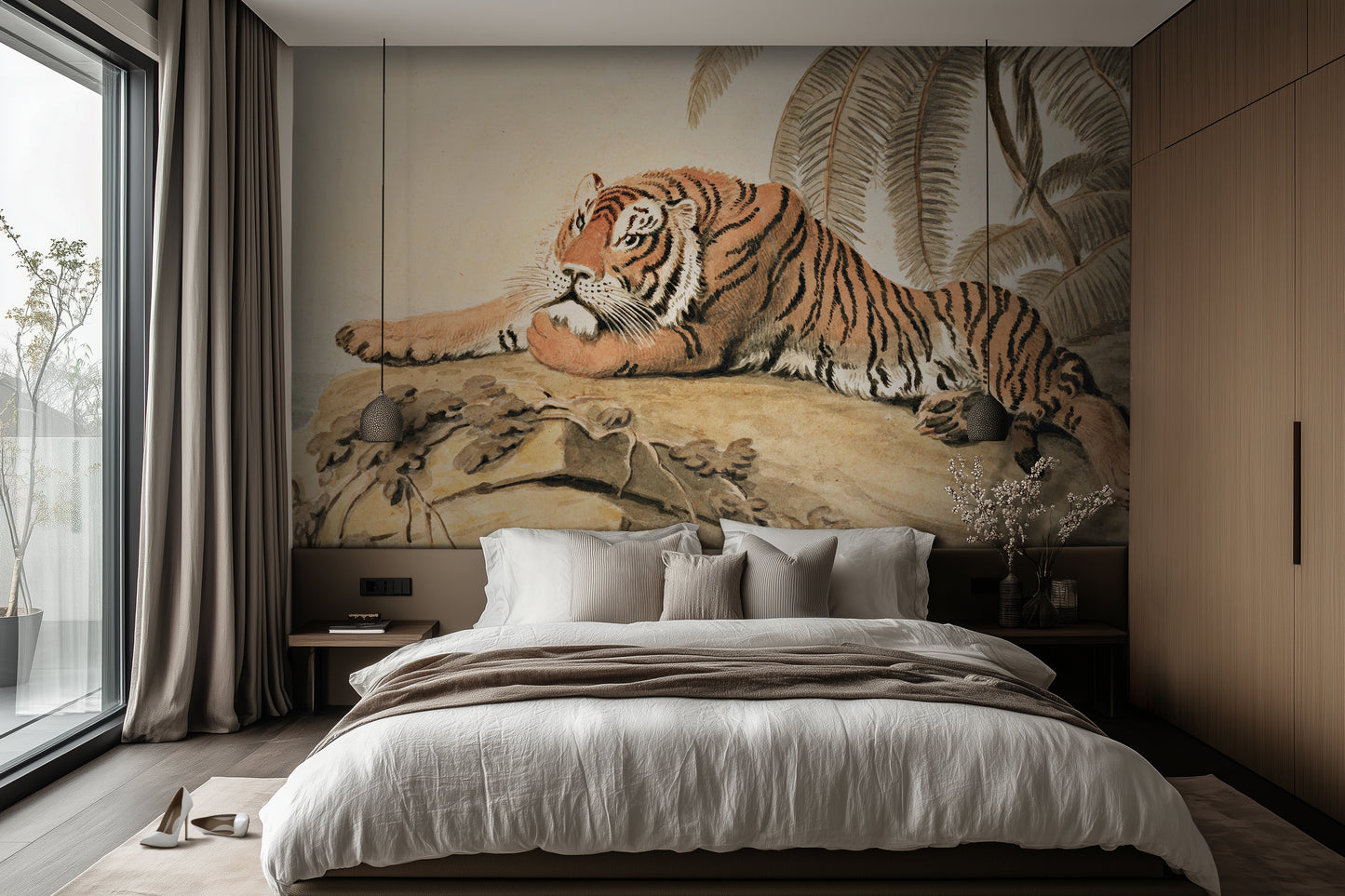 A Tiger Resting – Samuel Howitt (1807)