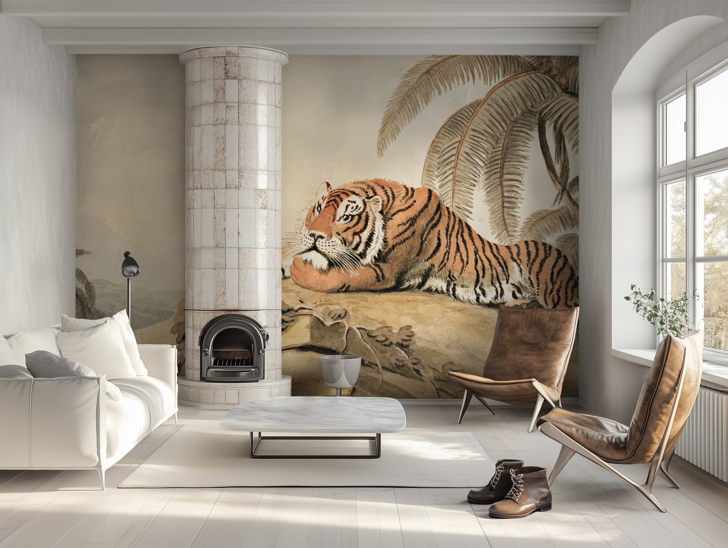 A Tiger Resting – Howitt