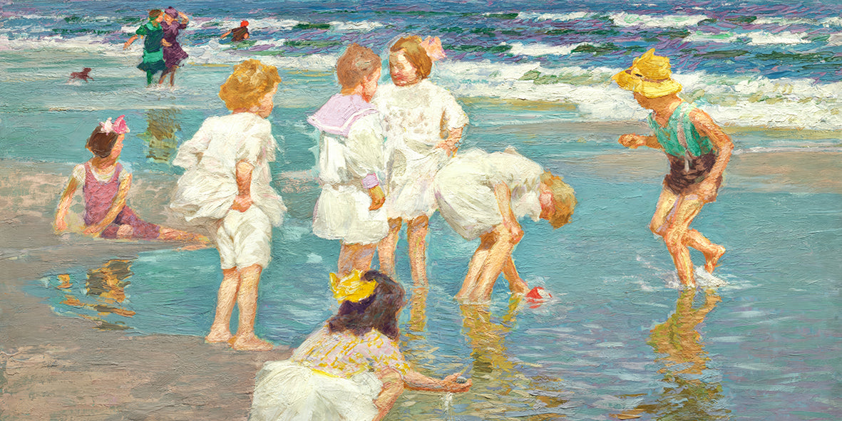 A Holiday – Edward Henry Potthast (c. early 20th century)