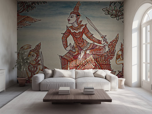 A Scene from the Ramakian