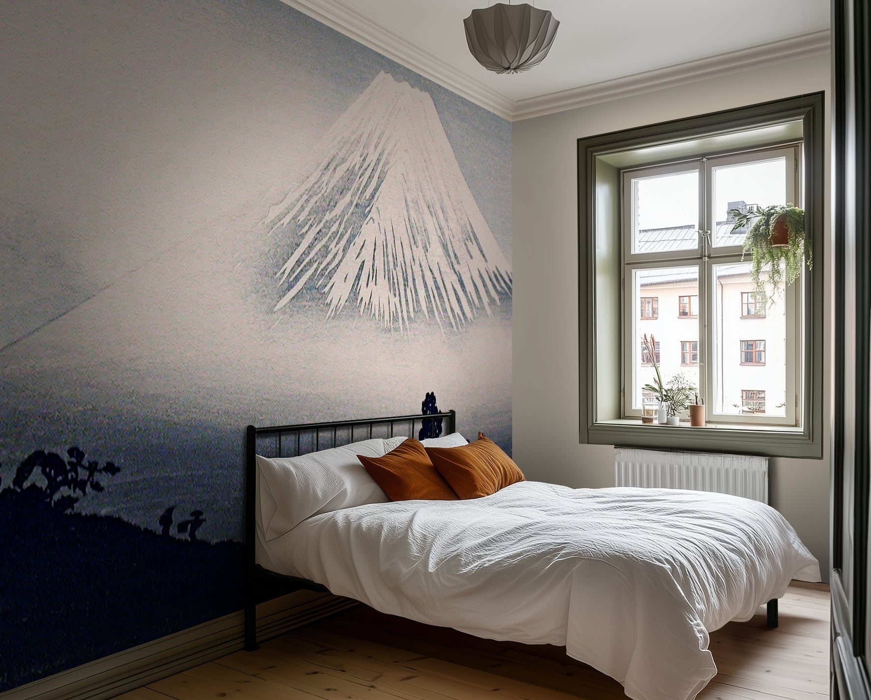 Mount Fuji – Hiroaki Takahashi (early 20th century) | Vintage Japanese Wallpaper