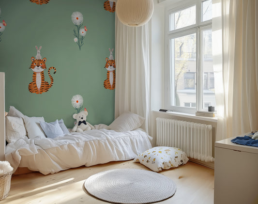 The Tiger and The Hare - Garden Green