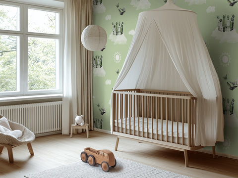Cloud Watchers – Mint Green
