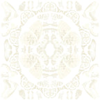 Beige butterfly wallpaper pattern.