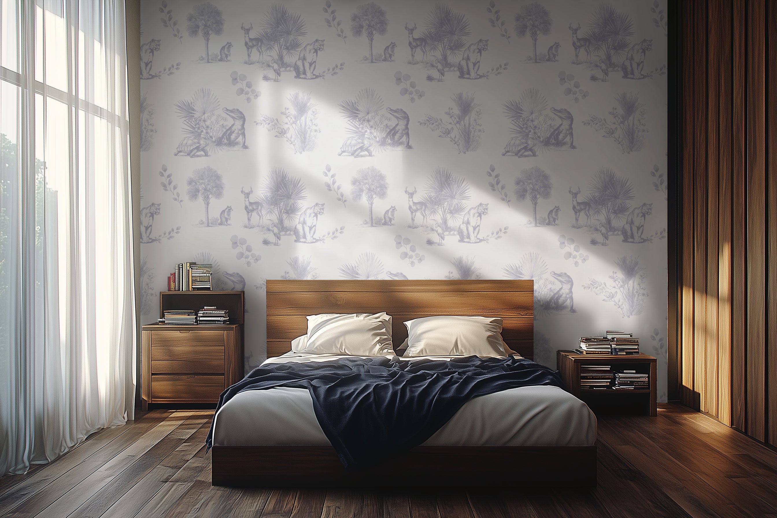 Wild Palmetto Toile