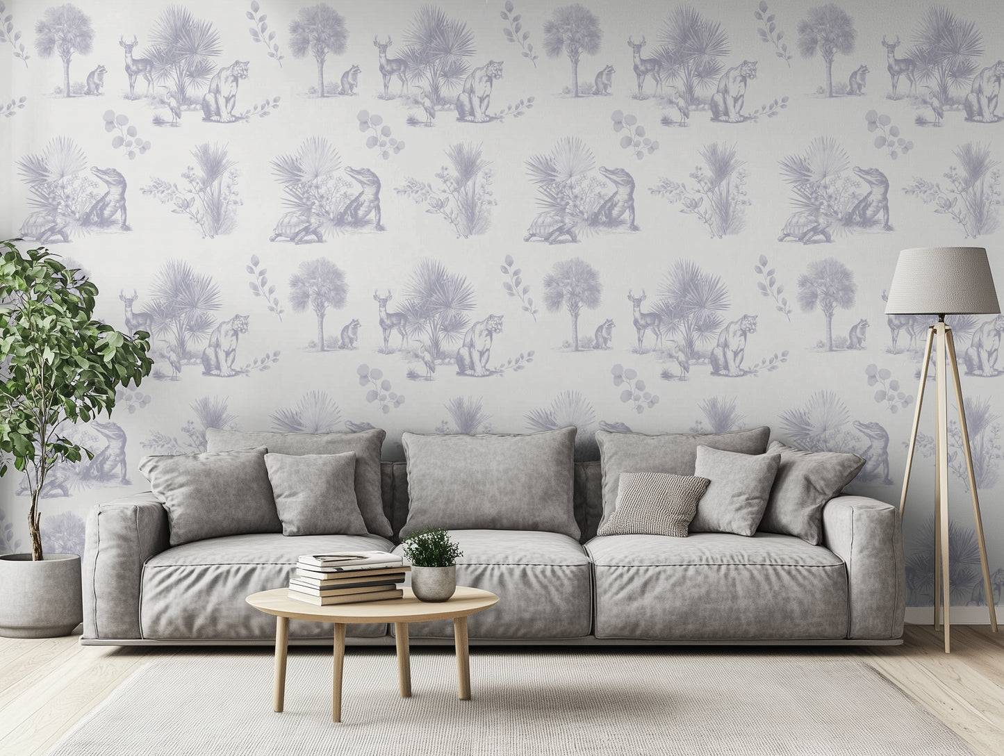 Wild Palmetto Toile