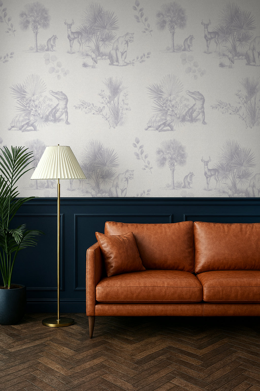 Wild Palmetto Toile