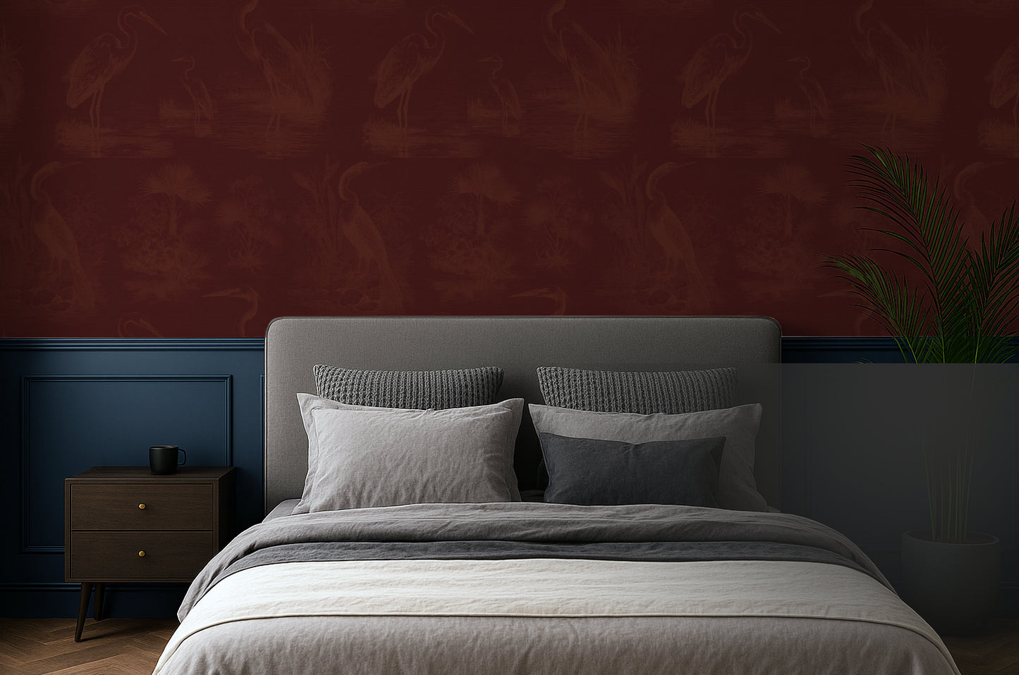 Morning Chorus - Oxblood on Merlot