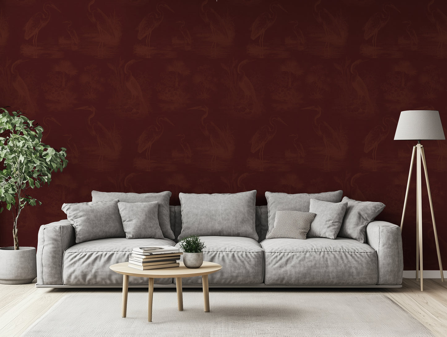Morning Chorus - Oxblood on Merlot