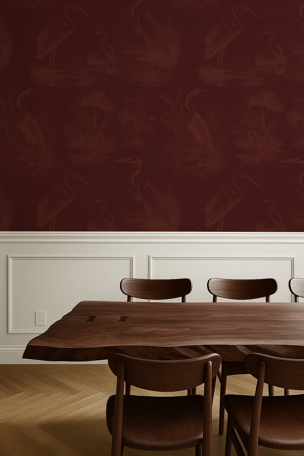 Morning Chorus - Oxblood on Merlot