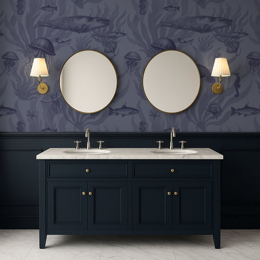 Tidepool Reverie - Indigo