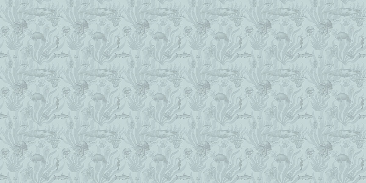 Tidepool Reverie - Seafoam Blue