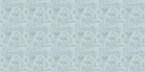 Tidepool Reverie - Seafoam Blue