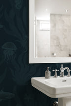 Tidepool Reverie - Navy