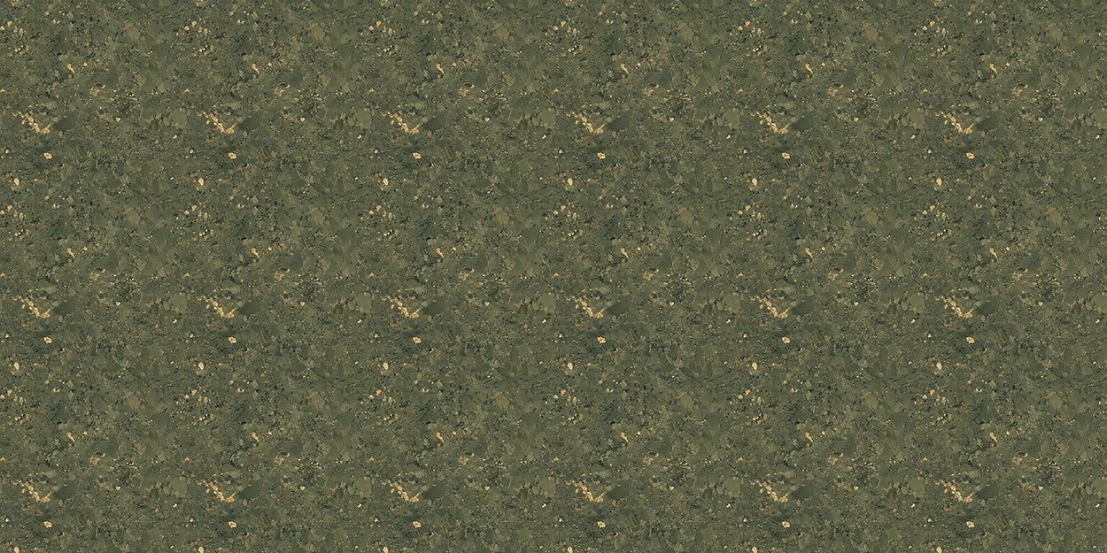 Mossbound Cork - Lichen Green with Pale Ochre Flecks