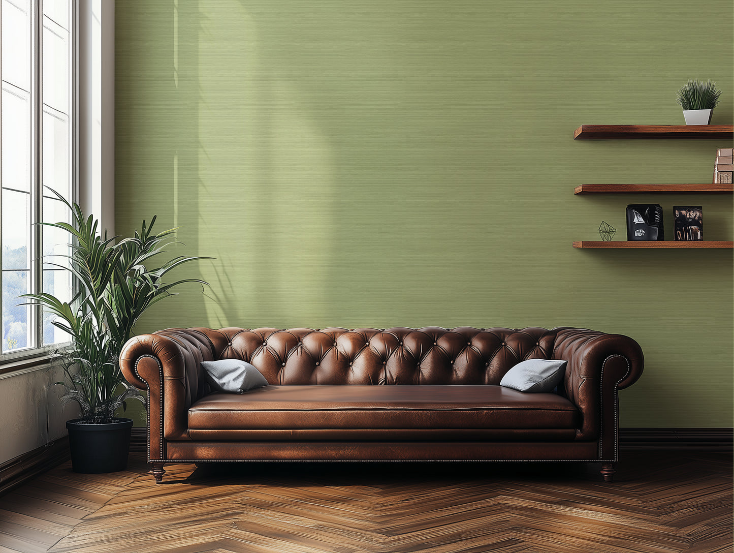 Canopy Weave - Soft Pistachio