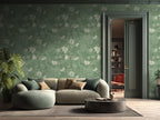 Flower Dance: Vintage Green