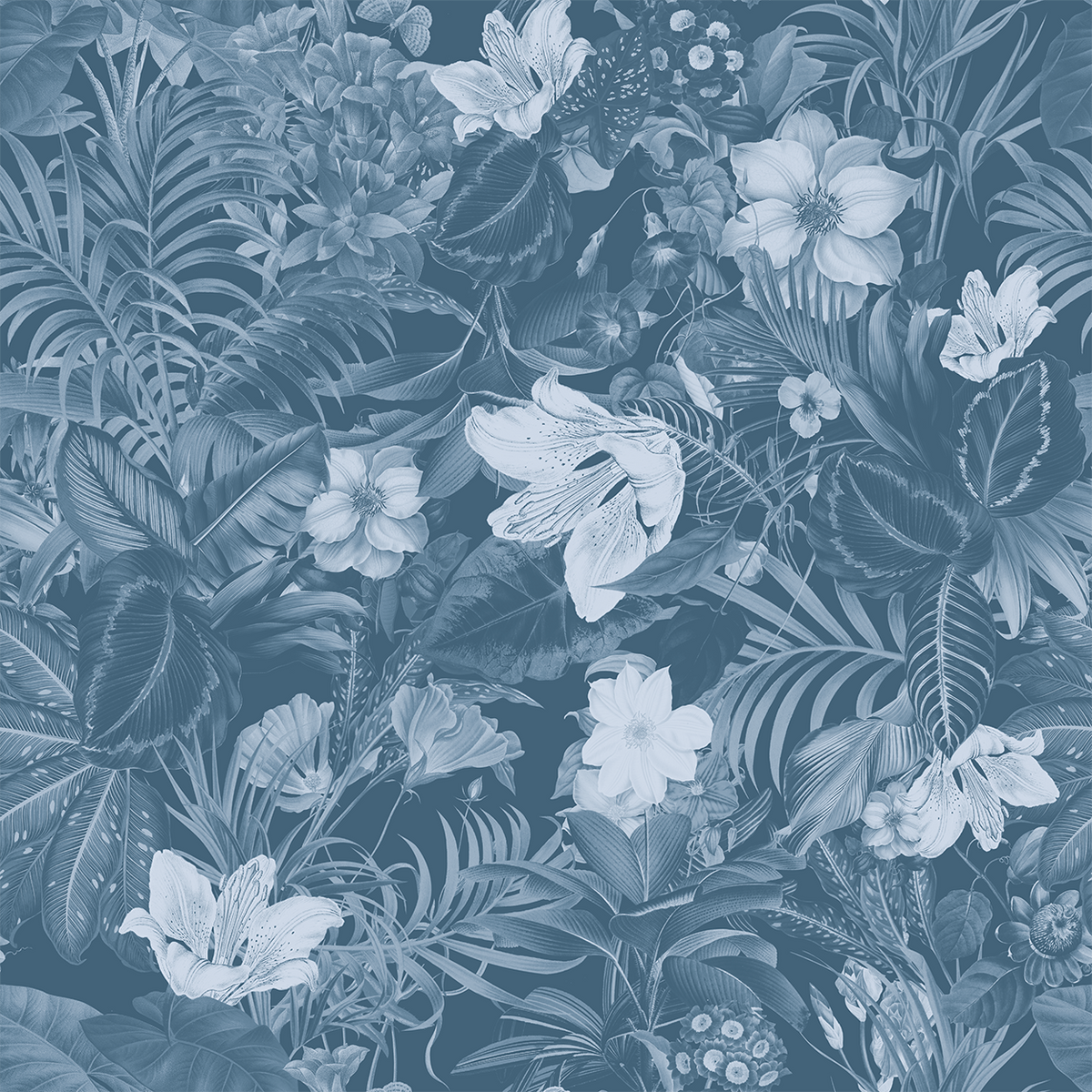 Flower Dance: Blue