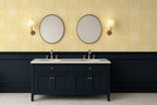 Poppy Damask: Yellow