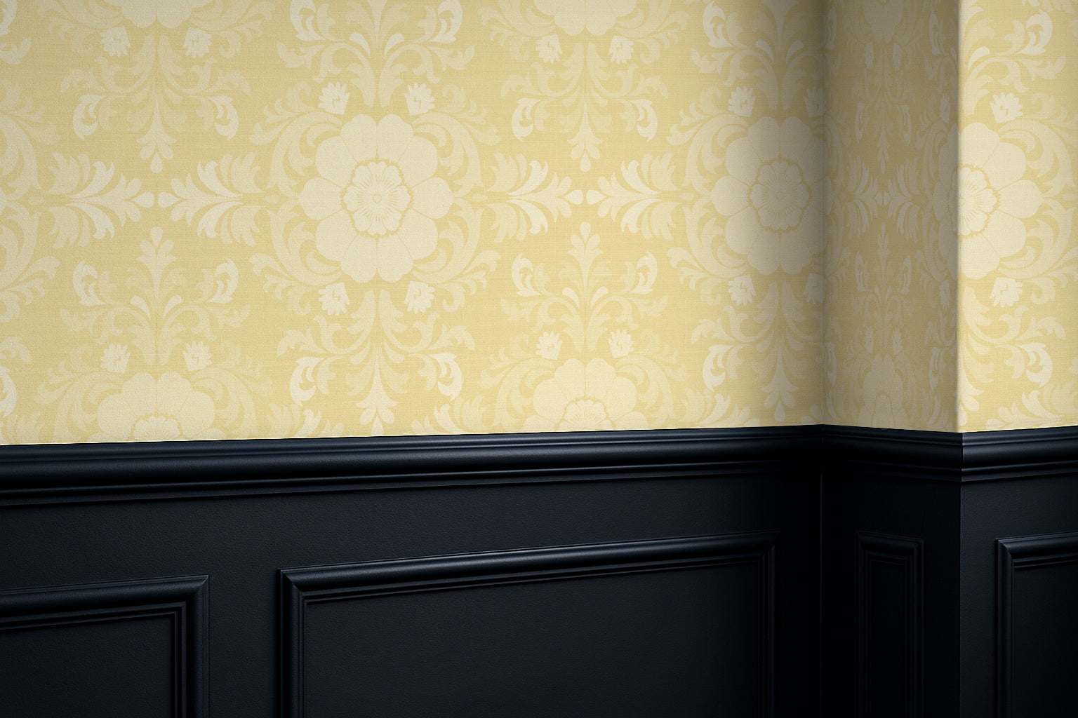 Damask Poppy: Yellow