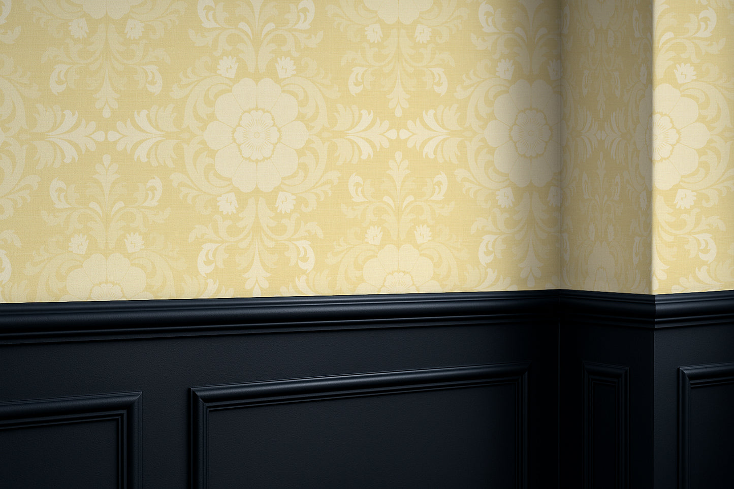 Damask Poppy: Yellow