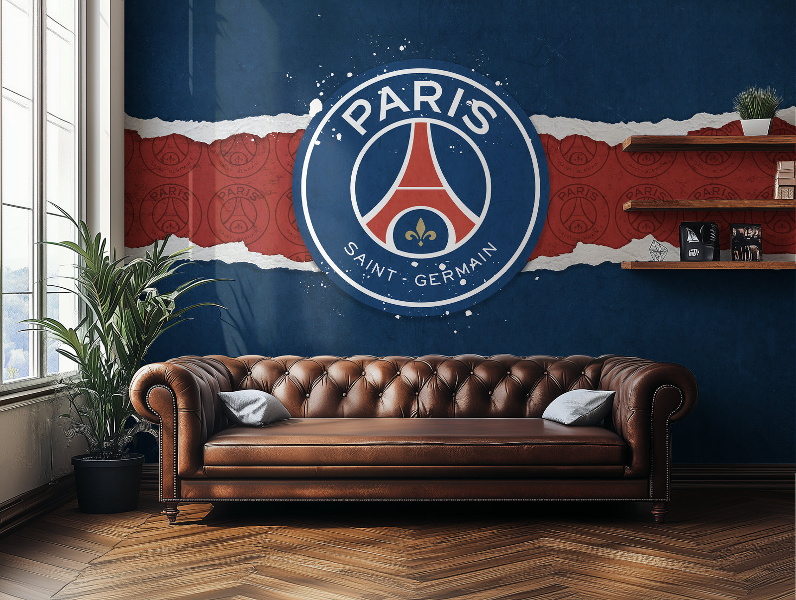 PSG Crest Stripe