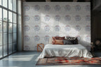 Official wallpaper mural from Paris Saint-Germain PSG football club in a bedroom